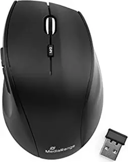MediaRange MROS208 wireless black, USB