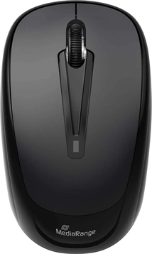 MediaRange wireless 3-button Mouse black, USB