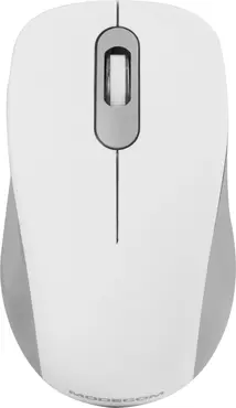 Modecom MC-WM10S Silent wireless Mouse white/grey, USB