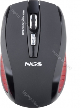 NGS Flea advanced wireless Mouse red, USB