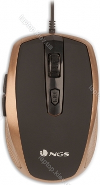 NGS Tick wired Mouse gold, USB