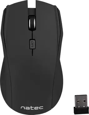 Natec Blackbird wireless Mouse black, USB