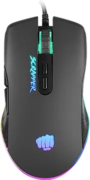 Natec Fury Scrapper Gaming Mouse black, USB