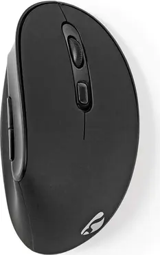Nedis wireless Ergonomic Mouse, black, USB