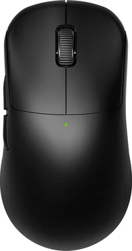 RAWM ES21M 8K wireless Gaming Mouse, Huano transparent Green Shell white Dot, black, USB
