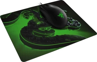 Razer Abyssus Lite Gaming Mouse + Goliathus Mobile mousepad, USB