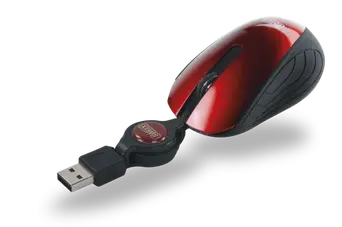 Sweex MI182 Pocket Mouse red, USB