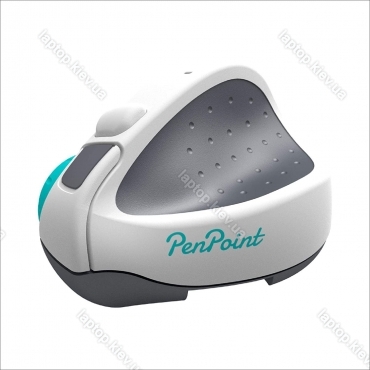 Swiftpoint PenPoint Ergonomic Mouse with Health Software white/grey, USB/Bluetooth