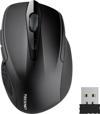 TeckNet Pro 2.4G wireless, black, USB