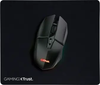 Trust Gaming GXT 112 Felox wireless Gaming Mouse & mousepad, black, USB