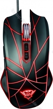 Trust Gaming GXT 160 Ture Illuminated Gaming Mouse, USB