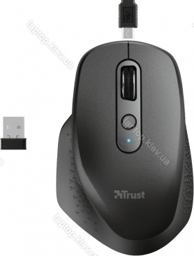 Trust Ozaa rechargeable wireless Mouse black, USB
