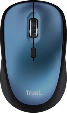 Trust Yvi+ Silent wireless Mouse blue, ECO certified, USB