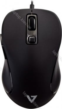 V7 Pro mouse with 6 keys black, USB