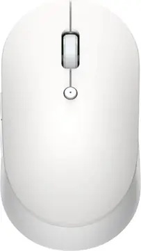 Xiaomi Mi Dual Mode wireless Mouse Silent Edition quartz white, USB/Bluetooth