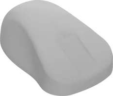 Active Key AK-PMH21 MedicalMouse radio Hygiene-mouse with Scroll Wheel sensor, fully sealed, white, USB