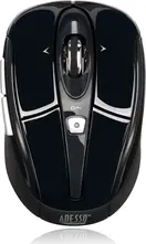 Adesso iMouse S60B wireless Programmable Nano Mouse black, USB