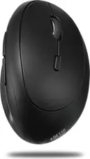 Adesso iMouse V10 wireless vertical Ergonomic mini Mouse black, USB