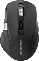 Alogic Apex rechargeable wireless Mouse black, USB/Bluetooth
