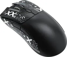 Attack Shark R1 wireless Gaming Mouse black, incl. Grip Tape, USB/Bluetooth