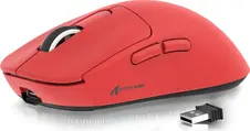 Attack Shark X3 wireless Gaming Mouse red, USB/Bluetooth