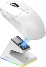 Attack Shark X6 wireless Gaming Mouse white, USB/Bluetooth