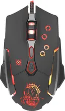 Defender Killer GM-170L RGB Gaming Mouse black, USB