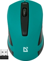 Defender MM-605 wireless Optical Mouse green, USB
