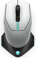 Dell Alienware AW610M wired/Wireless Gaming Mouse, Lunar Light, USB