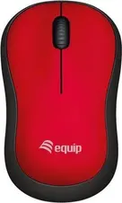 Equip Comfort wireless Mouse red, USB