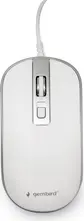 Gembird Optical Mouse 4B-06 white/silver, USB
