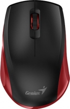 Genius NX-8006S wireless Silent Mouse black/red, USB