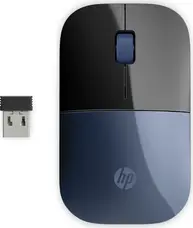 HP Z3700 wireless Mouse Lumiere Blue black/blue, USB