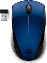 HP wireless Mouse 220 chrome Edition black/blue, USB