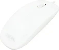 LogiLink Optical flat Mouse white, USB