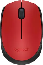 Logitech M171 wireless Mouse red, USB