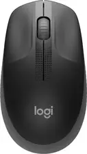 Logitech M190 Full-Size wireless Mouse dark grey, USB
