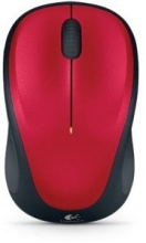 Logitech M235 wireless Mouse red, USB