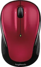 Logitech M325s wireless Mouse red/black, USB