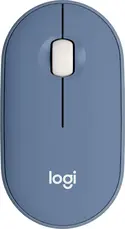 Logitech M350 Pebble wireless Mouse blueberry, USB/Bluetooth