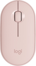 Logitech M350 Pebble wireless Mouse Rose, USB/Bluetooth