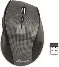 MediaRange wireless Optical 5-button Mouse, carbon-Optics black, USB