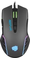 Natec Fury Hustler Gaming Mouse grey/black, USB