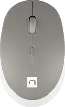 Natec Harrier 2 wireless Mouse white/grey, Bluetooth