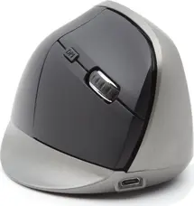 Ordissimo vertical Ergonomic wireless Mouse black/grey, USB
