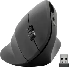 Speedlink Piavo wireless vertical Mouse black, rubberized, USB