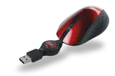 Sweex MI182 Pocket Mouse red, USB