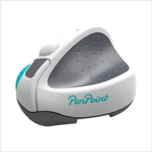Swiftpoint PenPoint Ergonomic Mouse with Health Software white/grey, USB/Bluetooth