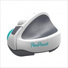 Swiftpoint PenPoint Ergonomic Mouse with Health Software white/grey, USB/Bluetooth