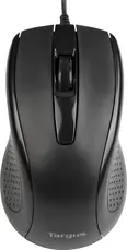 Targus Full-Size Optical Antimicrobial wired Mouse black, USB